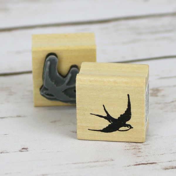 Swallow Rubber Stamp