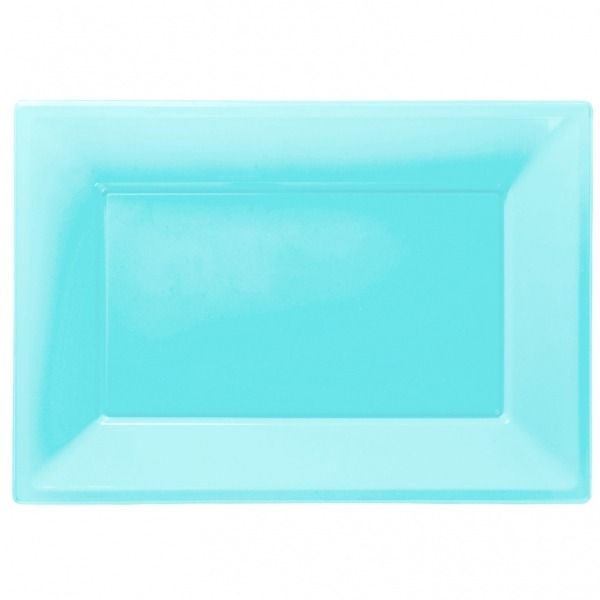 Light Blue Serving Platters
