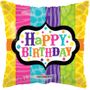 Animal Print Happy Birthday Foil Balloon