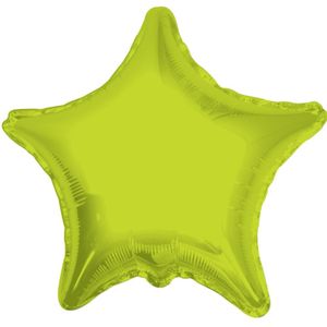 Lime Green Star Balloon (22inch)