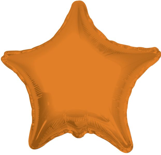 Orange Star Balloon (22 inch)