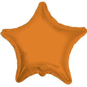 Orange Star Balloon (22 inch)