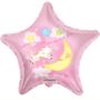 New Baby Girl Pink Star Balloon