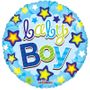 Baby Boy Stars Foil Balloon