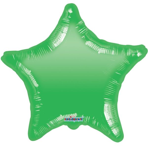 Green Star Gellibean Balloon