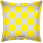Yellow Polka Dot Clear View Balloon