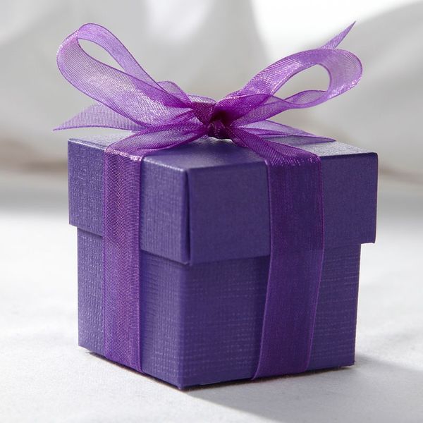 Purple Favour Box