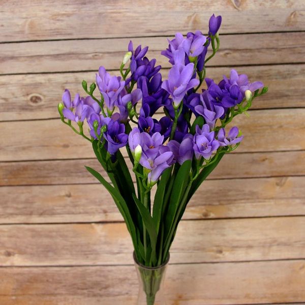 Purple Silk Flowers Uk - Uk Seller Purple 35mm Mini Daisy Decorative