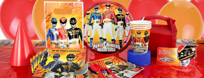 Power Ranger Party Partybits2go