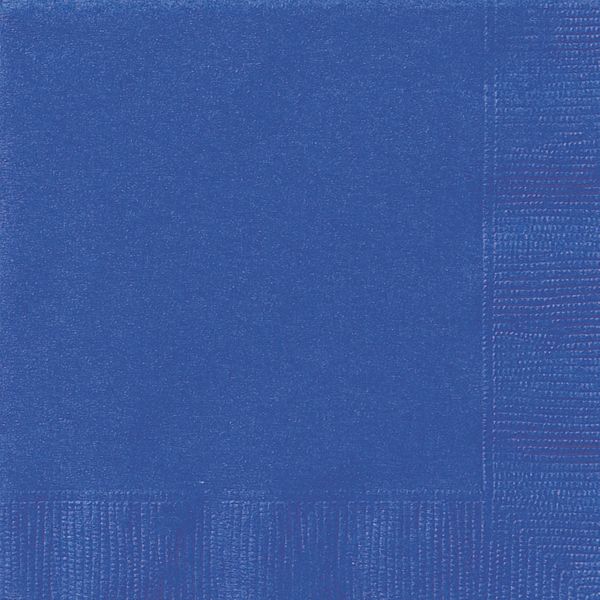 Royal Blue Paper Napkins