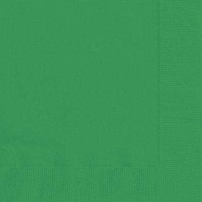 Green Luncheon Napkins - Pack of 20
