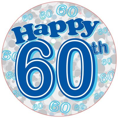 60th Birthday Badge