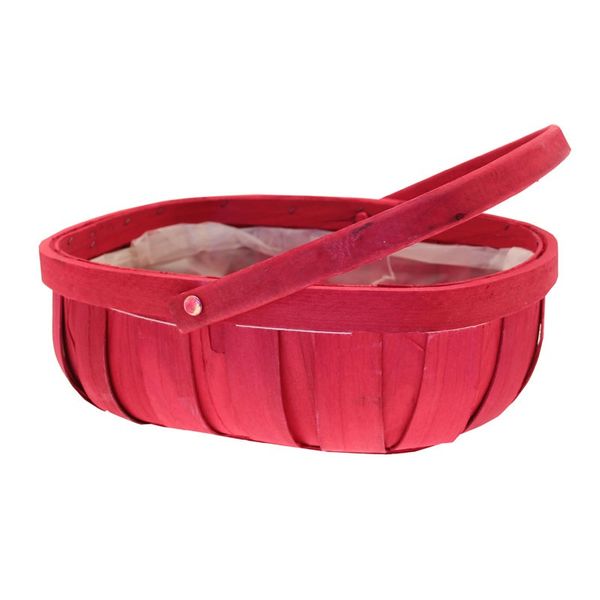 Red Softwood Trug