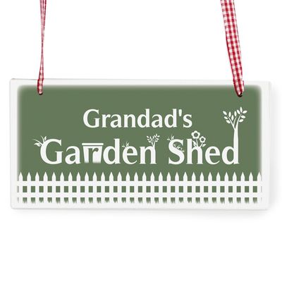 Personalised Garden Shed Sign