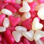 Pink and White Heart Jellibeans