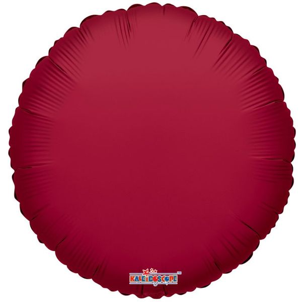 Burgundy Circle Balloon