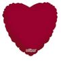 Burgundy Heart Balloon