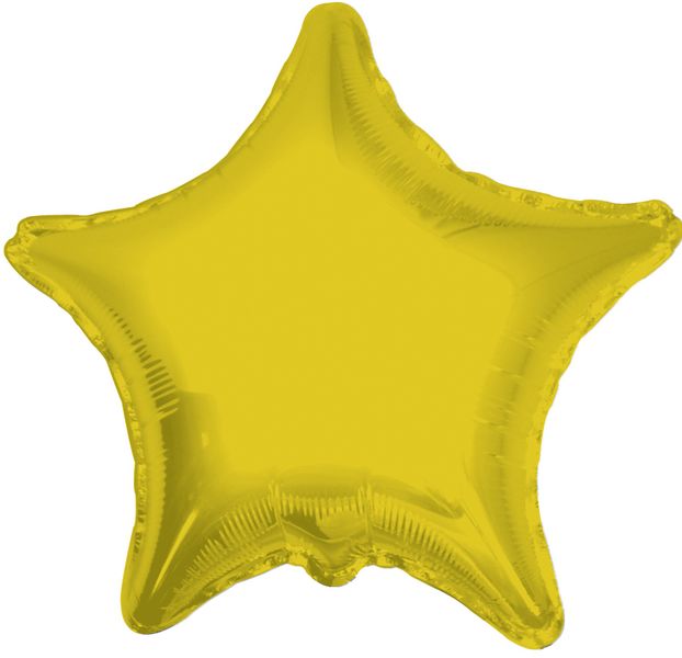 Gold Star Balloon