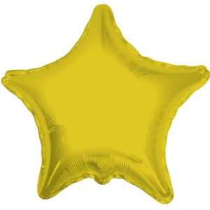 Gold Star Balloon