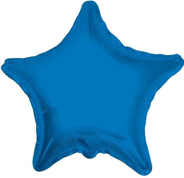 Royal Blue Star Balloon