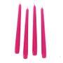 Hot Pink Taper Candles