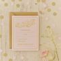 Gold Foil RSVP Cards