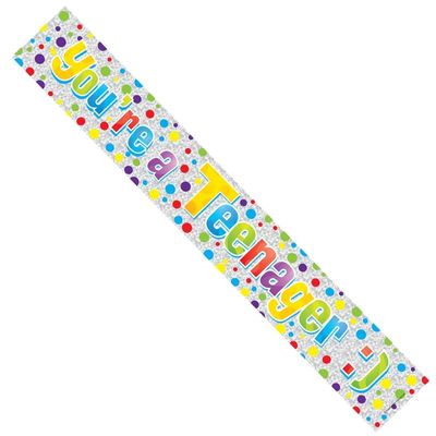 Your A Teenager Birthday Banner