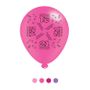 Age 21 Pink Birthday Latex Balloons x8