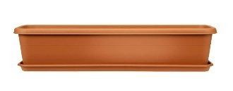 Stewart 60cm Terrace Trough Tray - Terracotta