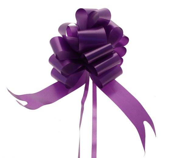 50mm Purple Pull Bow