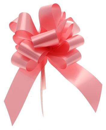 Pink Pull Bow 50mm