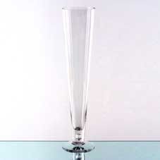 58cm Conic Vase with Bubble