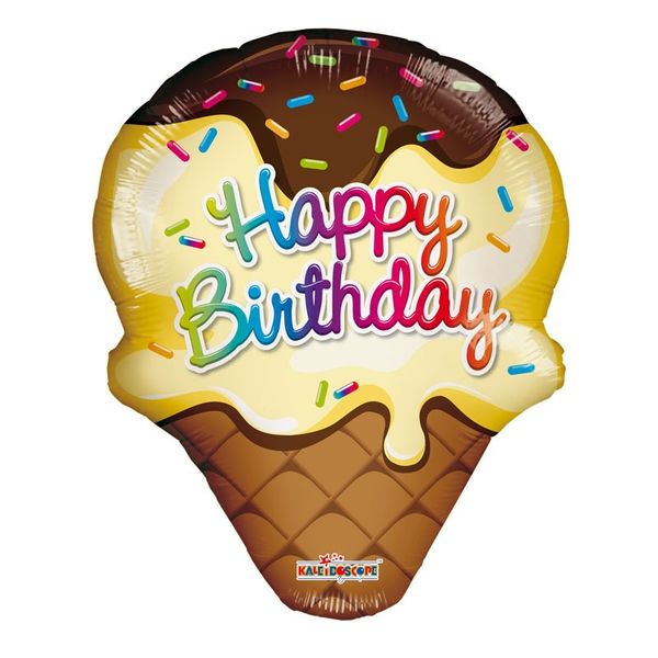 14"  Ice Cream Cone Balloon