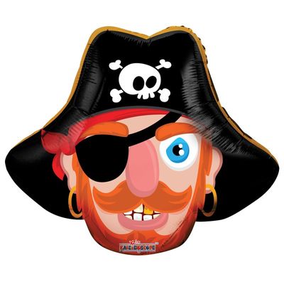 14"  Pirate Face Balloon