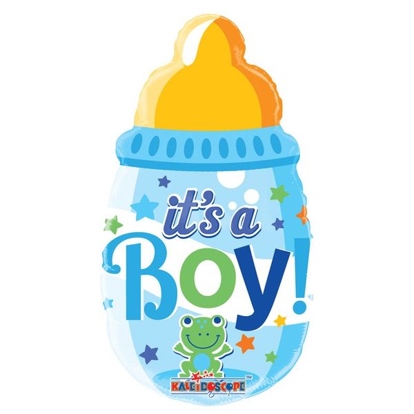 14"  Baby Boys Bottle Balloon