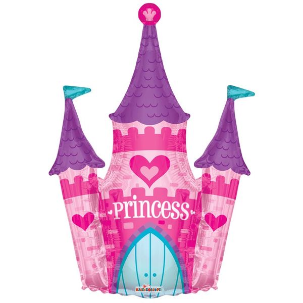 36" Princess Castle Supershape Balloon