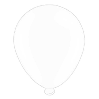 White Latex Balloons