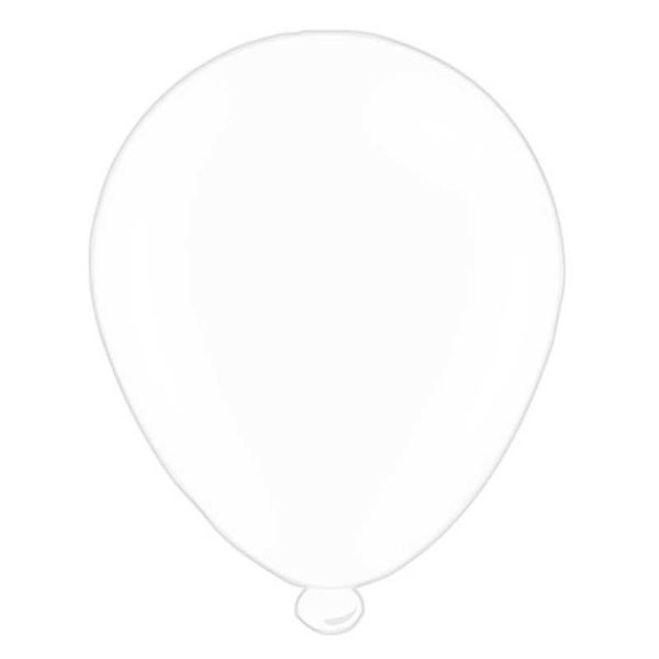 White Latex Balloons