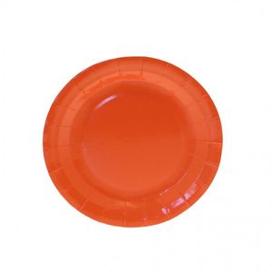 7 Inch Orange Party Plates