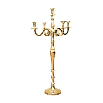 Beautiful gold candle holder