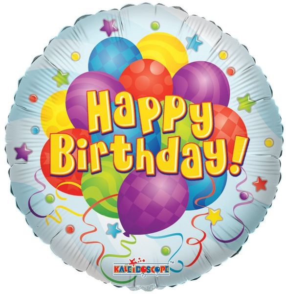 36" Happy Birthday Circle Balloon