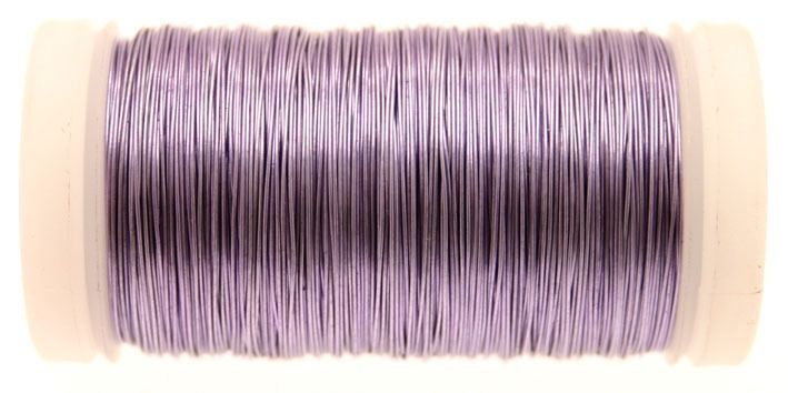 Lilac Metallic Reel Wire