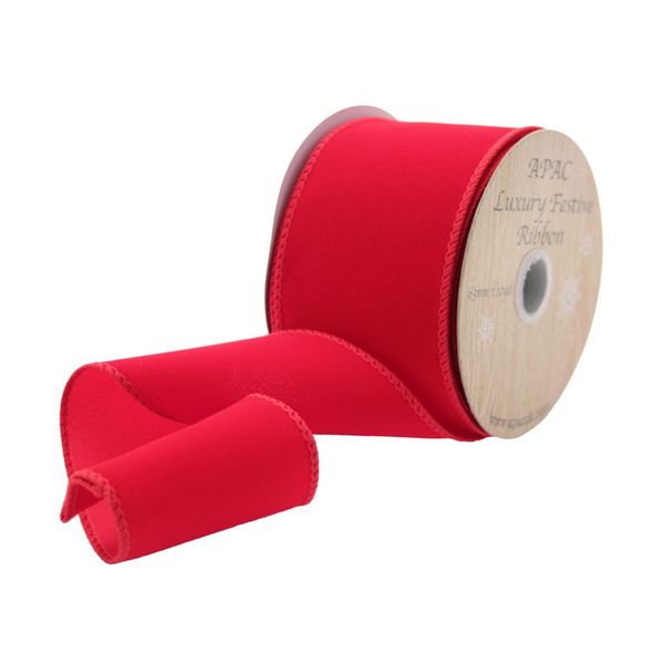 10yds Red Velvet Ribbon