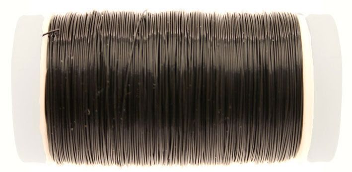 Black Metallic Reel Wire