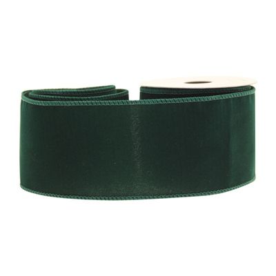 Emerald Green Velvet Ribbon