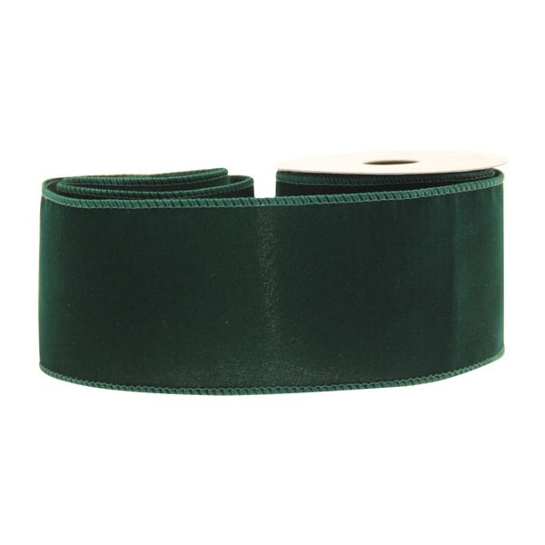 Green deals velvet ribbon