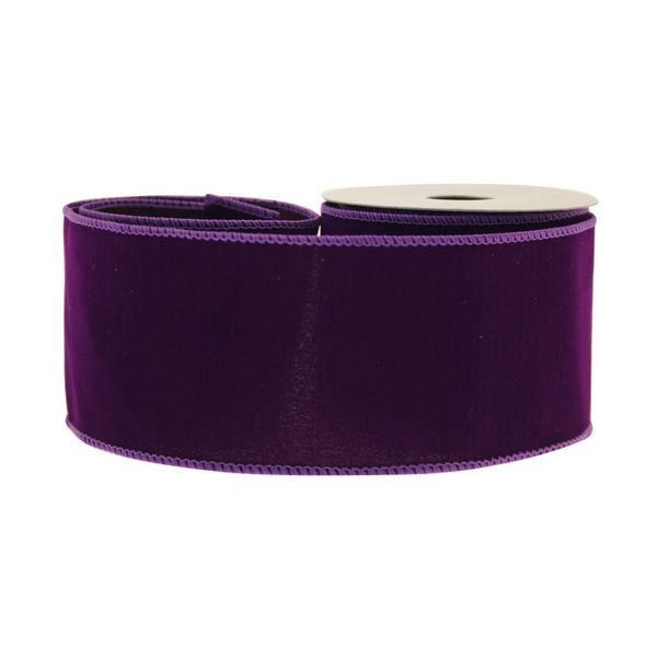 Purple Velvet Ribbon