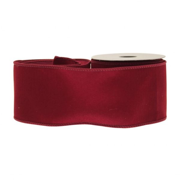 Burgundy Velvet Ribbon