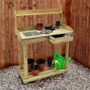 Kingfisher Potting Bench - In use