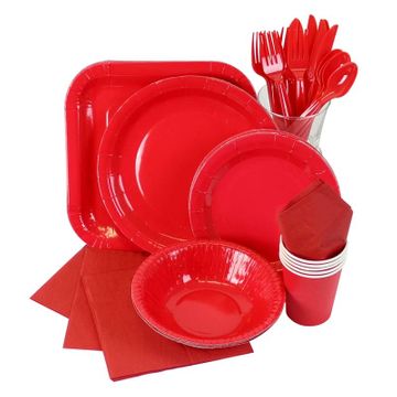 Red Partyware